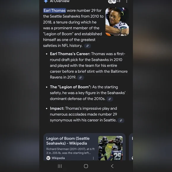 Seahawks NFL Jersey, Earl Thomas #29 Size XXL. New. - Picture 7 of 7